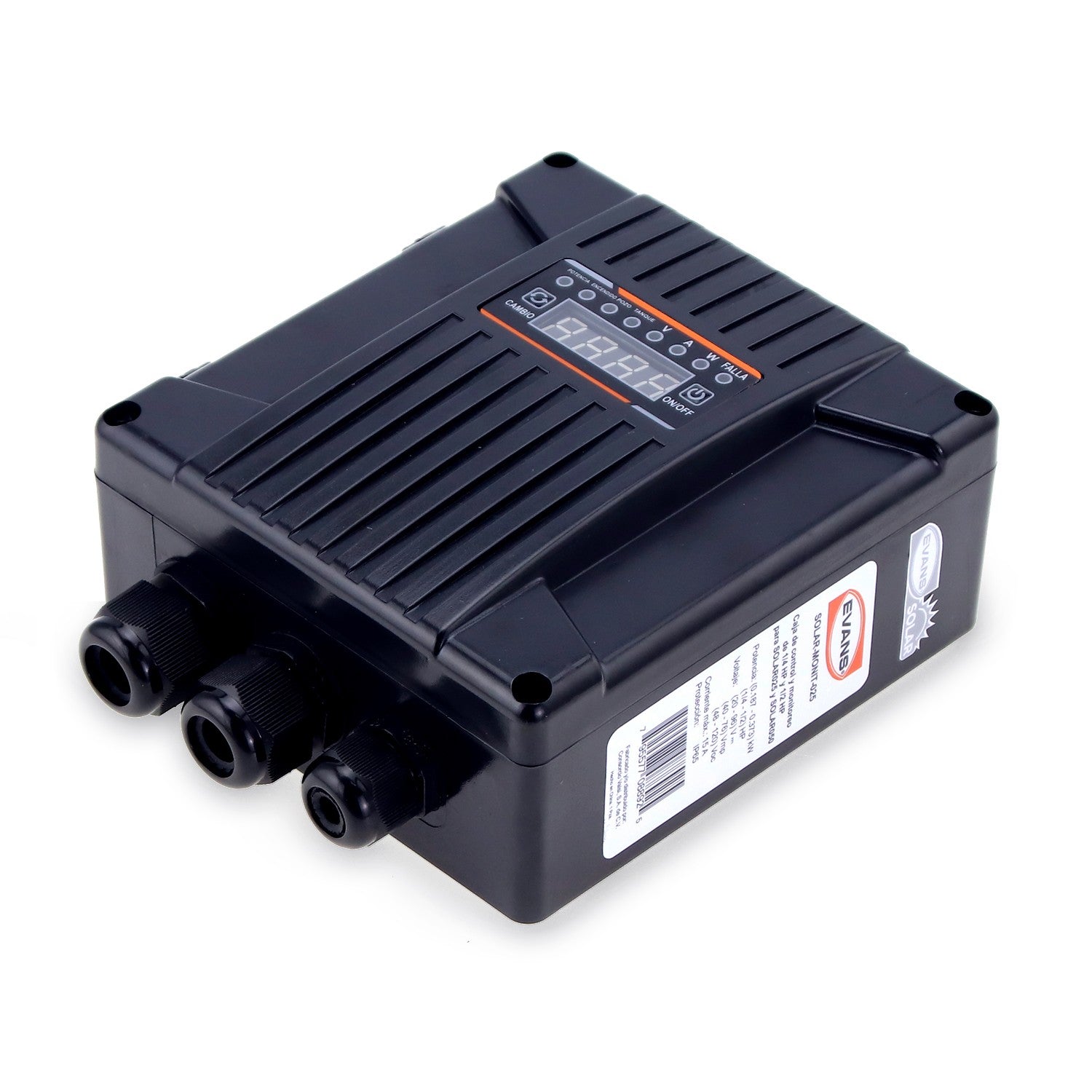 CAJA DE MONITOREO Y CONTROL SOLAR - SOLAR-MONIT-025