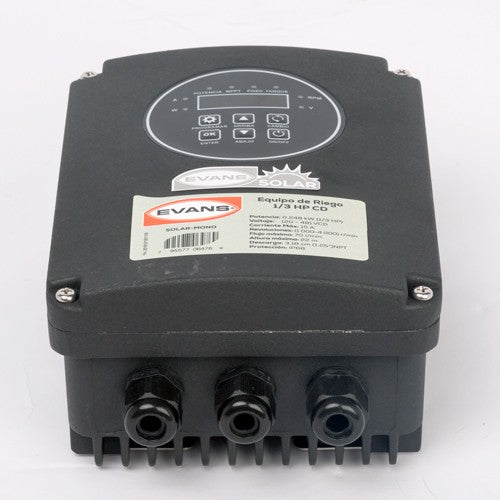 EQUIPO DE RIEGO SOLAR 1/3HP CD - SOLAR-MONO