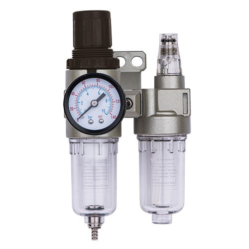 FILTRO REGULADOR 1/4" COMPACTO - FRLM1/4SPC