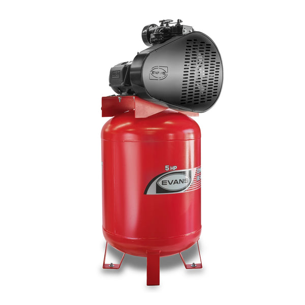 Compresor De Aire De 2 Cilindros 1.5KW 2HP - Caudal 254 L/min, Presión Máxima 10 Bar, Ideal Para Talleres Y Uso Industrial