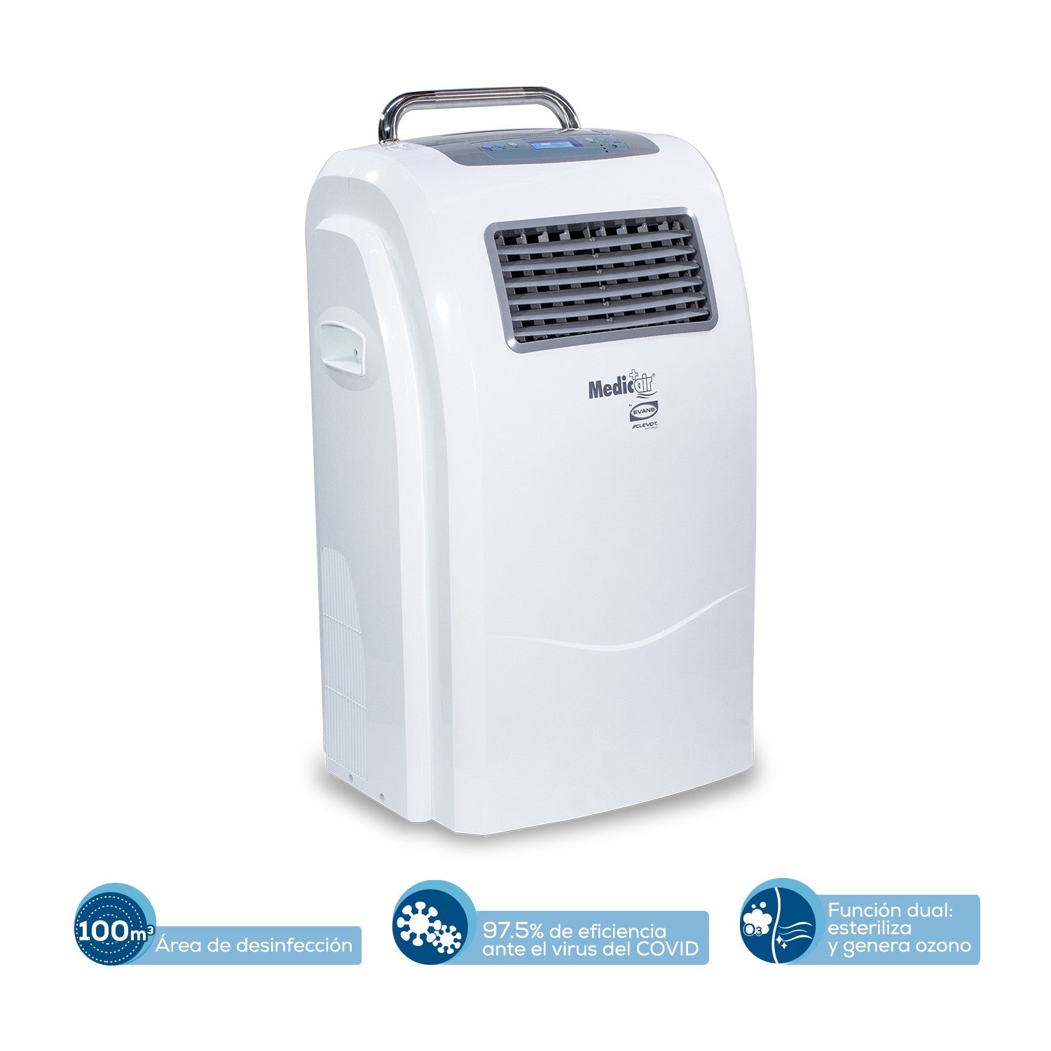 ESTERILIZADOR DE AIRE MEDIC DUAL 100M3 - EPCO/O3-100M3