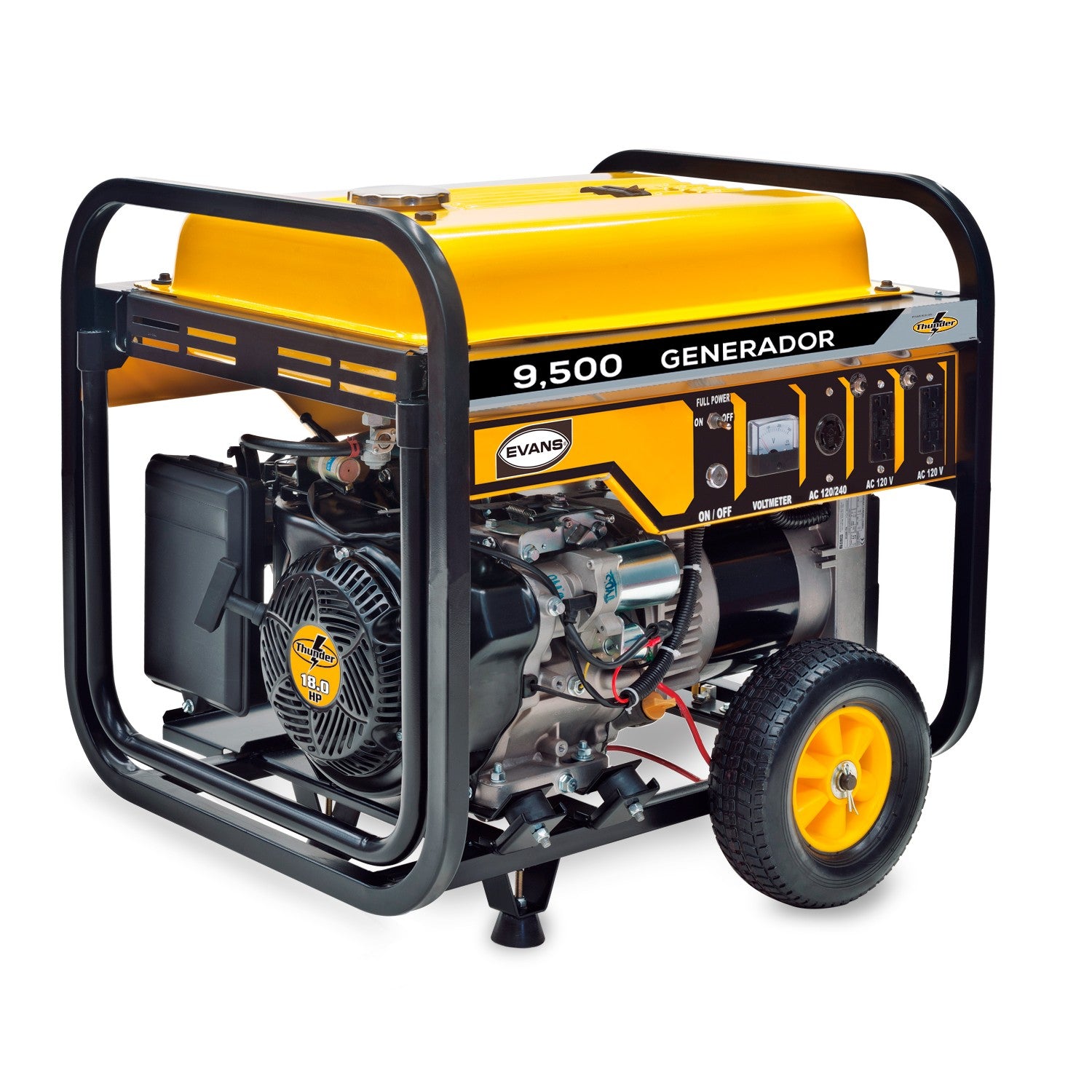 GENERADOR 9.5KVA 18.0HP A/EyM THUNDER - G95MG1800THWAE