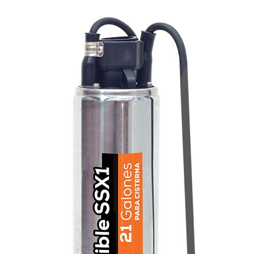 EQUIPO HIDRONEUMATICO CON BOMBA SUMERGIBLE 0.50HP 90L - EHSS050-090VE