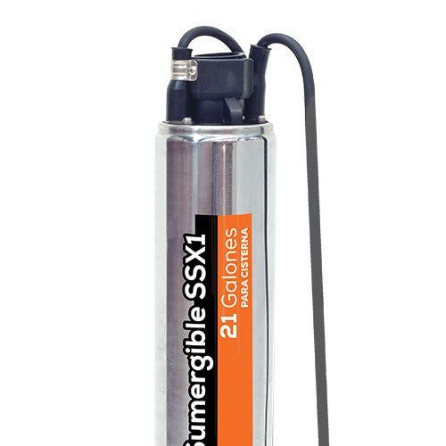 EQUIPO HIDRONEUMATICO CON BOMBA SUMERGIBLE 0.50HP 170L - EHSS050-170VE