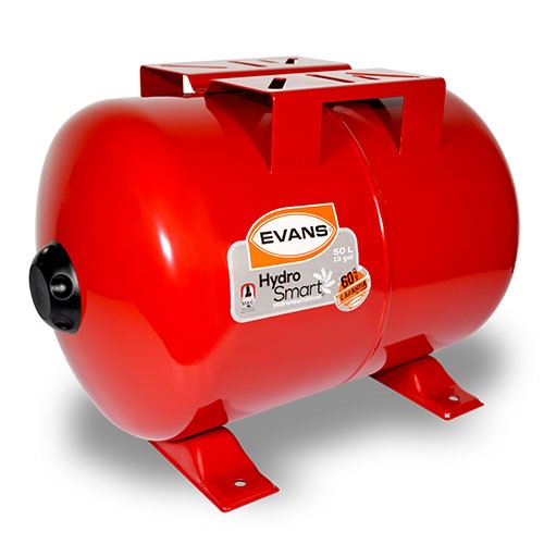 TANQUE HIDRONEUMÁTICO HORIZONTAL 50L - EQTHM-050L