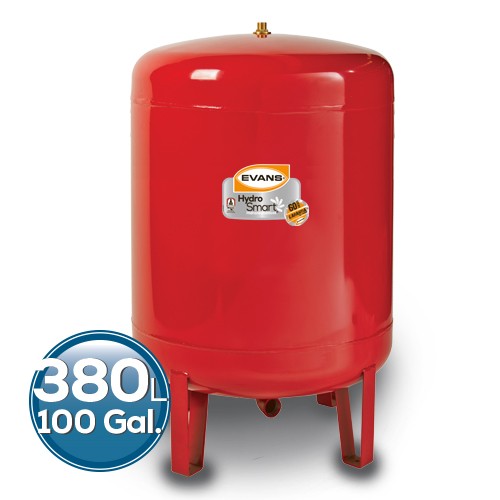TANQUE HIDRONEUMÁTICO VERTICAL 380L - EQTH-380VE