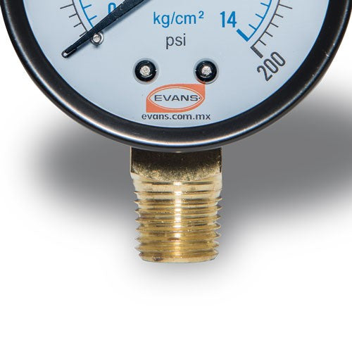 MANOMETRO 0-200PSI 1/4NPT - MA200-1/4