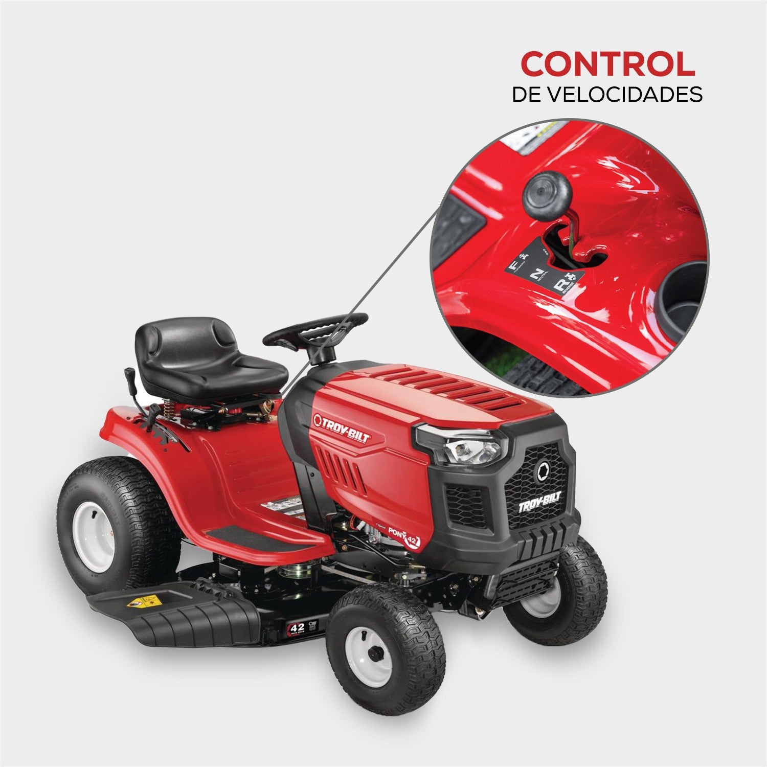 TRACTOPODADOR 17.5HP 42" - TP17542