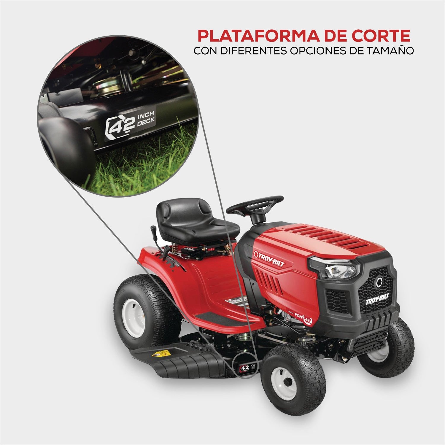 TRACTOPODADOR 17.5HP 42" - TP17542
