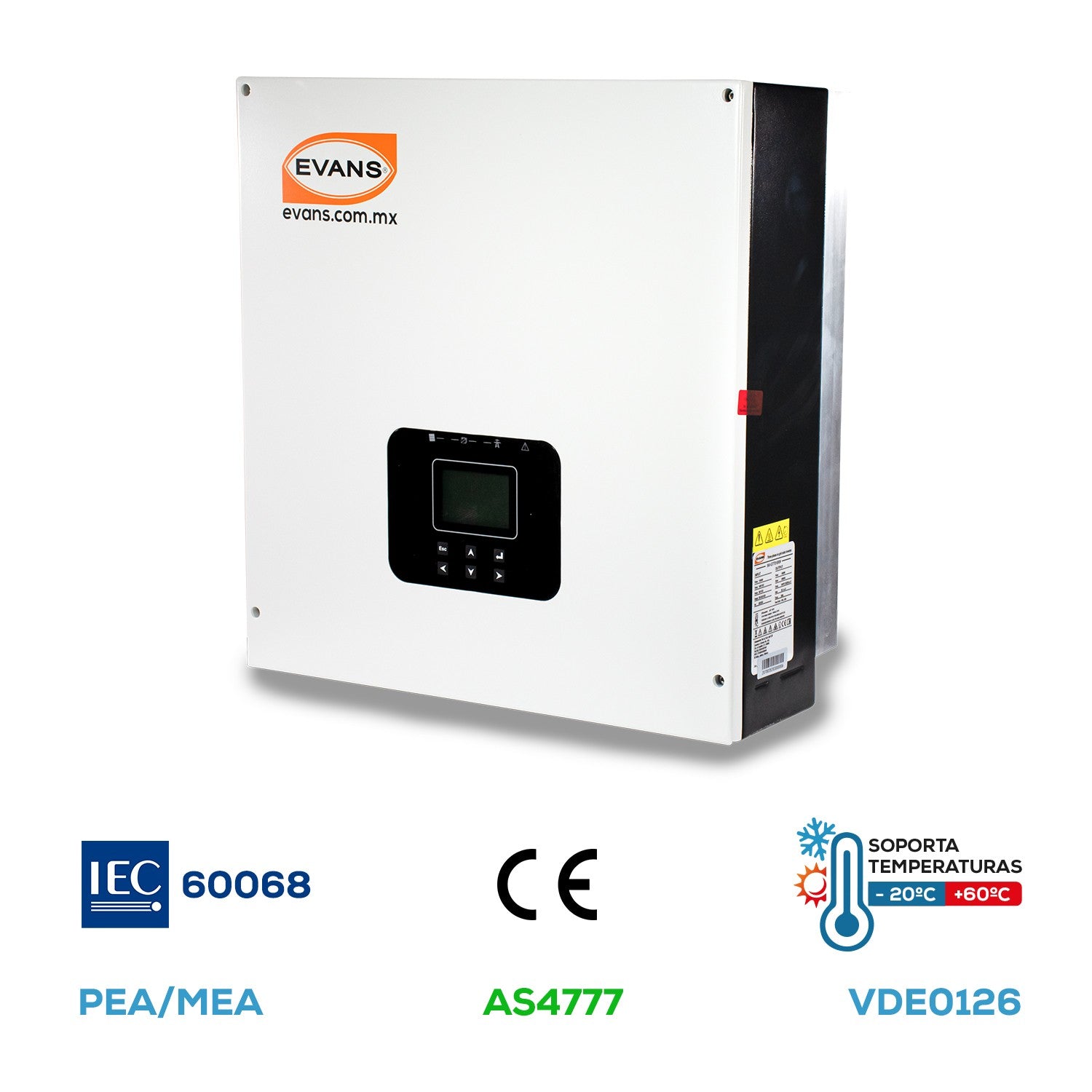 INVERSOR SOLAR 10KW 230VAC - INV-GTT010KW